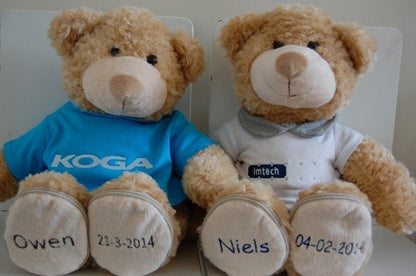 Knuffels met Logo - Gepersonaliseerd Cadeau - In-house Geborduurd