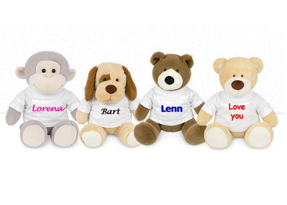 Knuffels met Naam geboorteknuffels