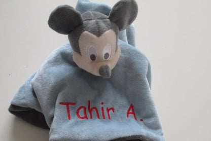 Knuffelpop Mickey Mouse met naam