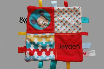 Disney Labeldoekje met Naam - Gepersonaliseerd Cadeau - In-house Geborduurd