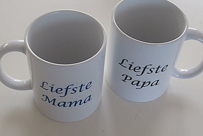 Mok voor Mama met Naam - Gepersonaliseerd Cadeau - In-house Geborduurd