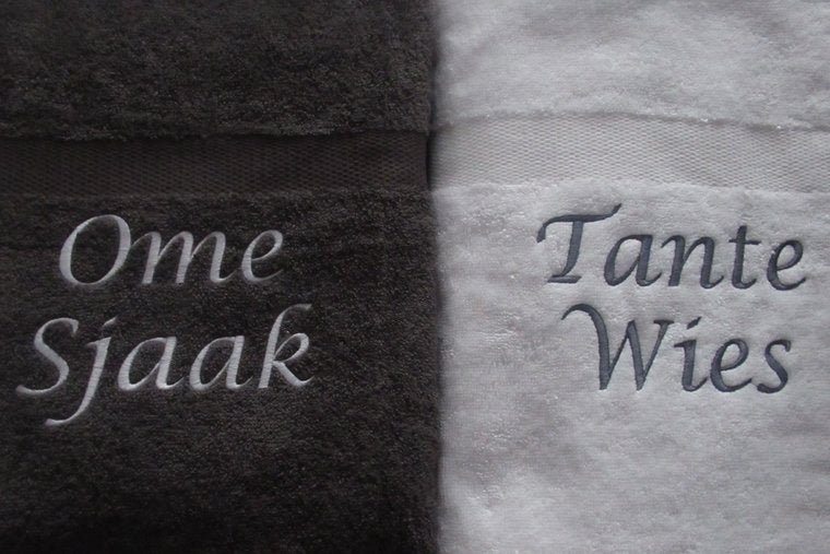 Oom en tante cadeau met naam