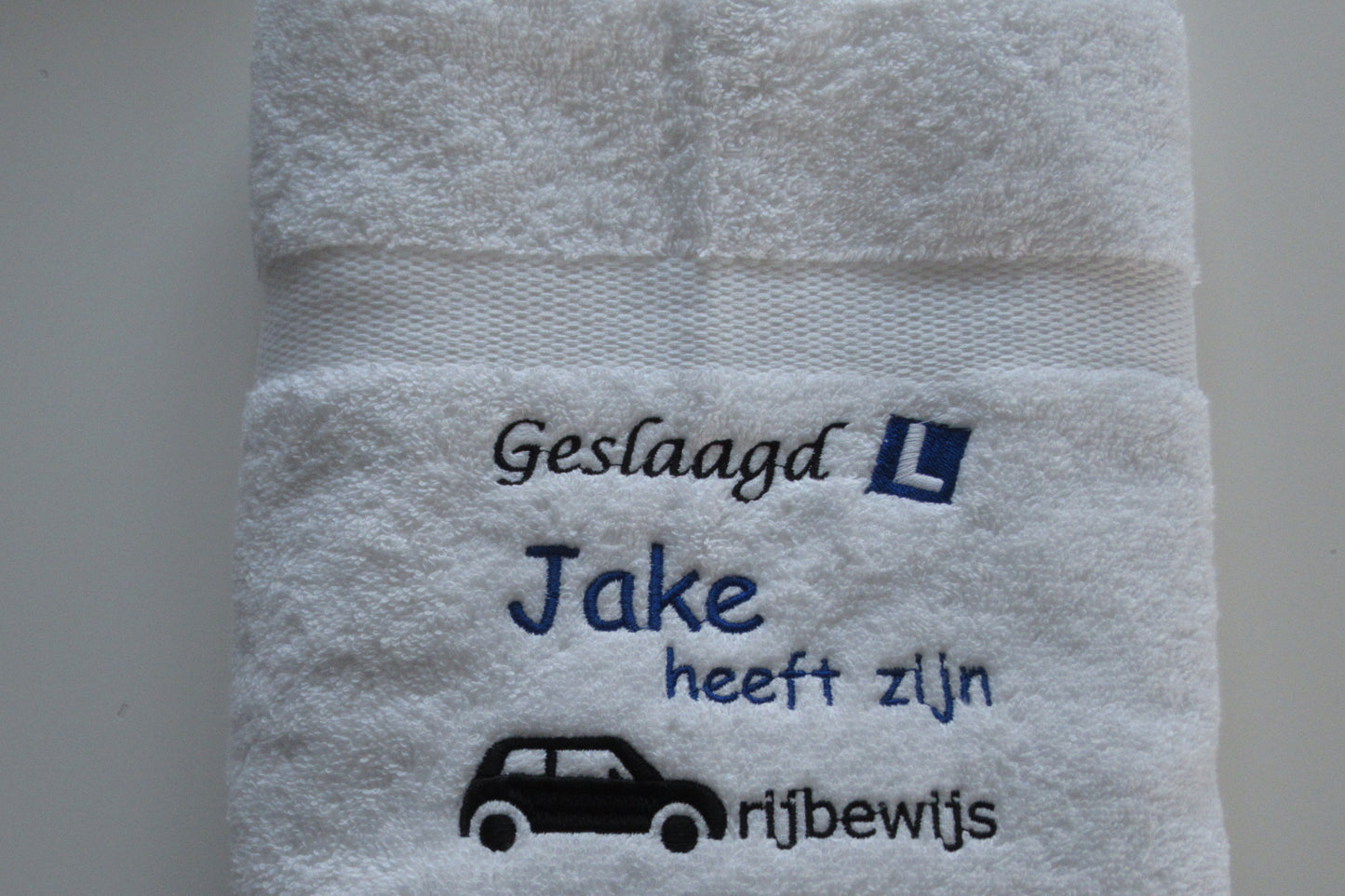 Origineel geslaagd cadeau voor rijbewijs