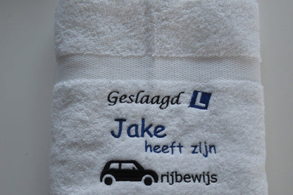 Origineel geslaagd cadeau voor rijbewijs