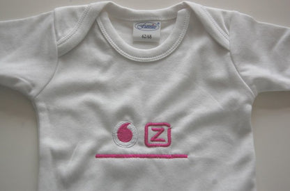 Romper met logo - Gepersonaliseerd Cadeau - In-house Geborduurd