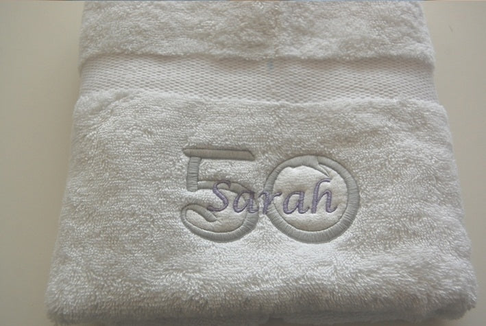 Sarah gefeliciteerd | Borduurkado.nl