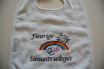 Slabber met logo - Gepersonaliseerd Cadeau - In-house Geborduurd