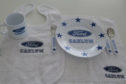 Slabber met logo - Gepersonaliseerd Cadeau - In-house Geborduurd
