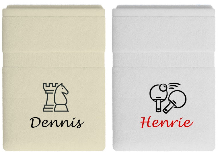 Sport handdoek met naam - Geborduurd Cadeau