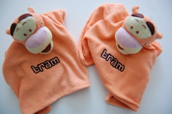 Teigertje knuffeldoek met Naam