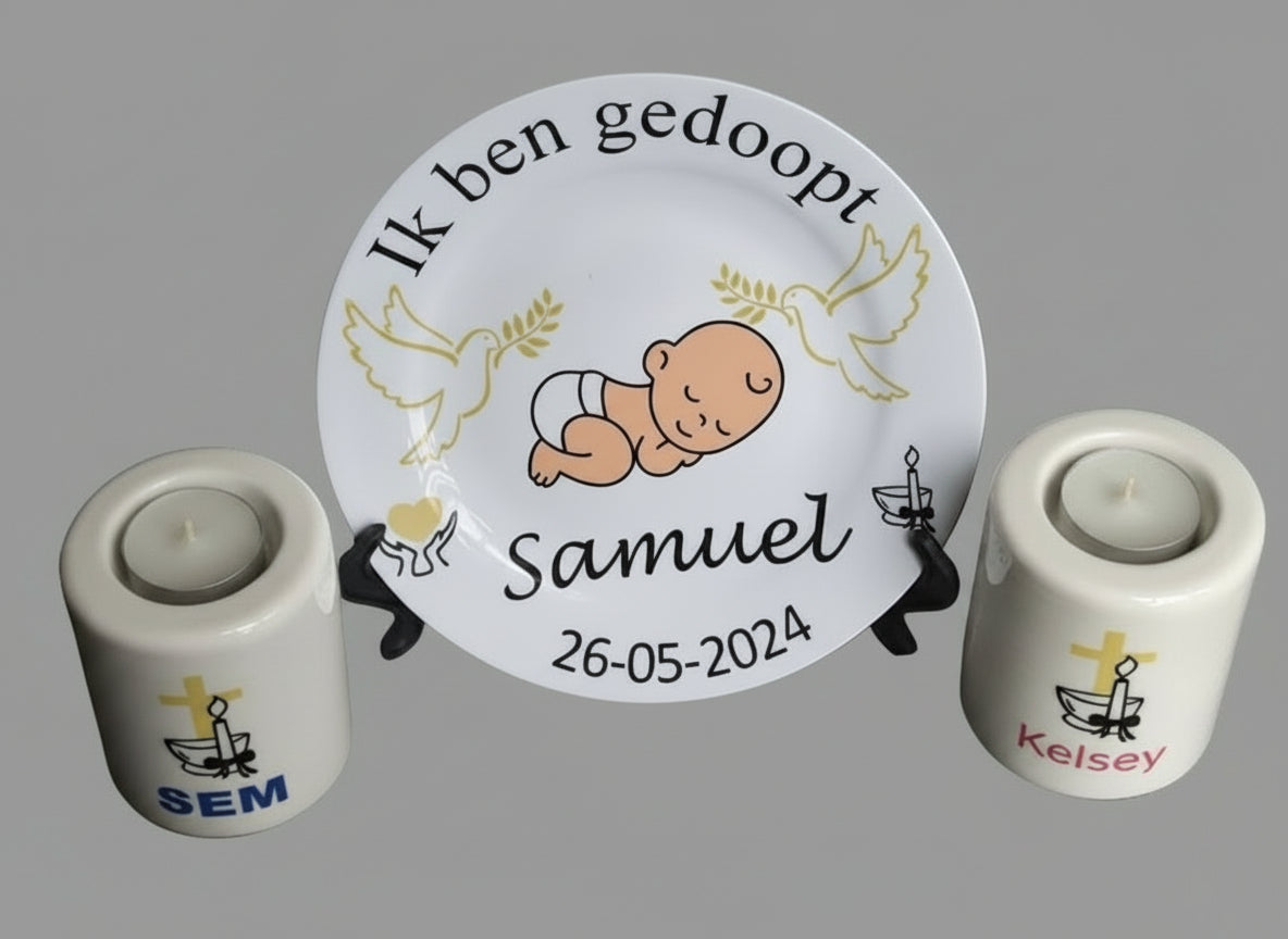 Uniek doopcadeau voor jongen/meisje