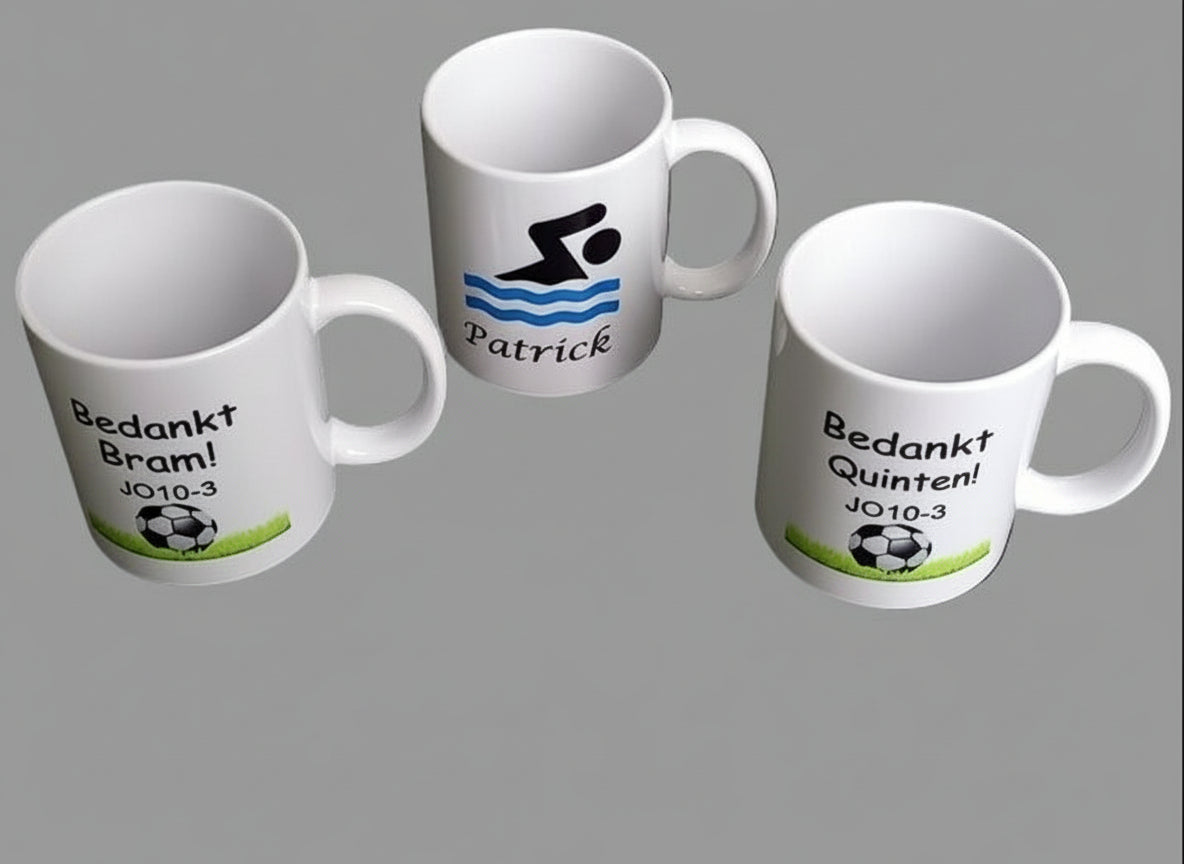 Koffie mok Sport Trainer bedankt - 