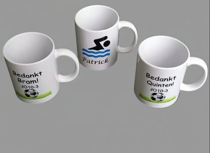 Koffie mok Sport Trainer bedankt - 