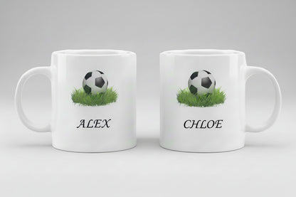 Voetbal Mok met naam bestellen
