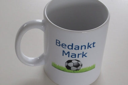 Koffiemok Trainer bedankt | Afsluiting Seizoen cadeau 