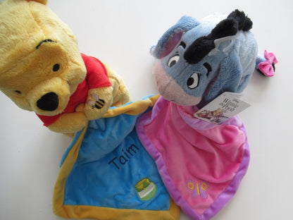 Disney Eeyore geboorte knuffel met naam - Gepersonaliseerd Cadeau - In-house Geborduurd