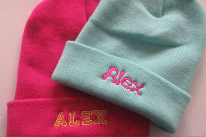 Wintermuts met Logo - Gepersonaliseerd Cadeau - In-house Geborduurd