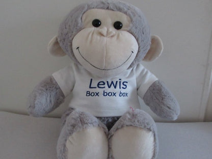 Knuffel met Naam 40 cm Bruin - Gepersonaliseerd Cadeau - In-house Geborduurd