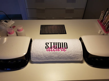 Armsteun handdoekjes - Gepersonaliseerd Cadeau - In-house Geborduurd