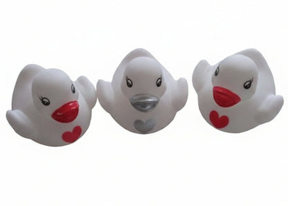 Badeendjes met hartje voor elk verliefd stel!