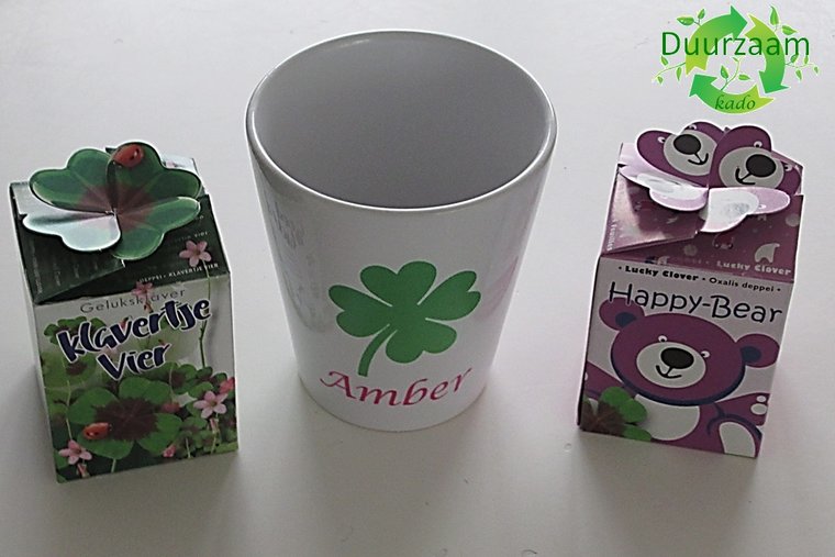 Bloempot met Naam – Origineel Bedankt Cadeau