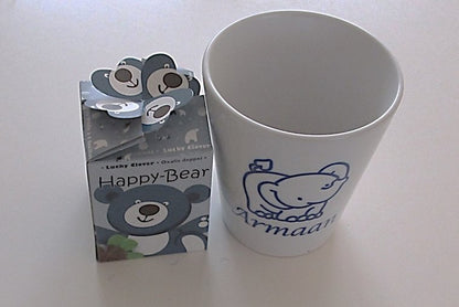Bloempot met logo - Gepersonaliseerd Cadeau - In-house Geborduurd