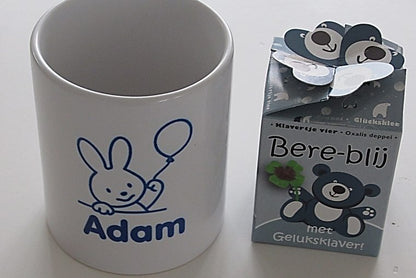 Bloempot met logo - Gepersonaliseerd Cadeau - In-house Geborduurd