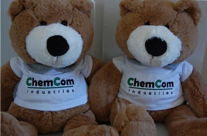 Knuffelbeer met Logo - Gepersonaliseerd Cadeau - In-house Geborduurd