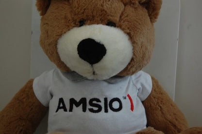 Knuffelbeer met Logo - Gepersonaliseerd Cadeau - In-house Geborduurd