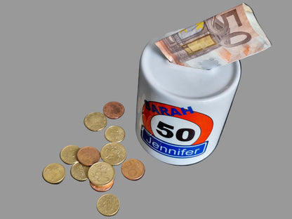 Cadeau Sarah | Spaarpot met Naam 
