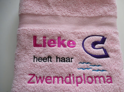 cadeautje zwemdiploma A. Vandaag besteld is snel in huis!