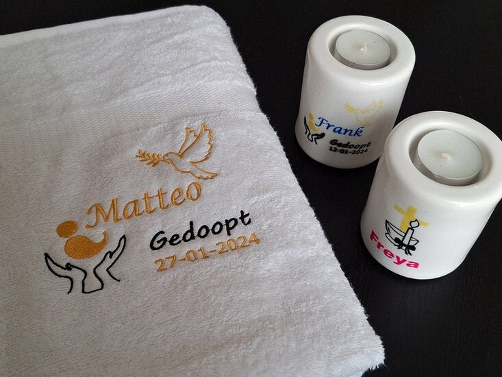 christelijk doopcadeau met naam