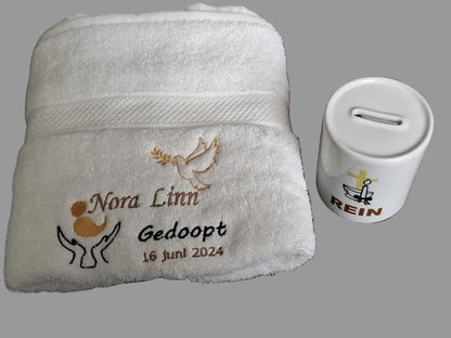 Doop cadeau voor uw kleinkind| Borduurkado 