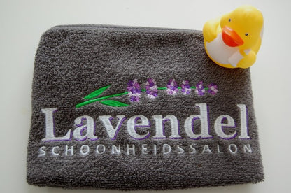 Gastendoekjes met logo - Gepersonaliseerd Cadeau - In-house Geborduurd