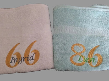 Cadeau met naam en leeftijd - Gepersonaliseerd Cadeau - 