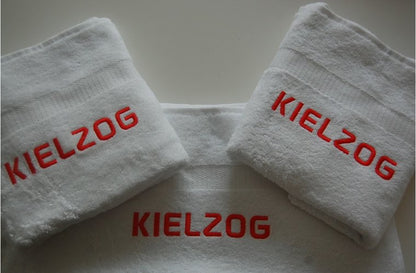Handdoek logo - Gepersonaliseerd Cadeau - In-house Geborduurd