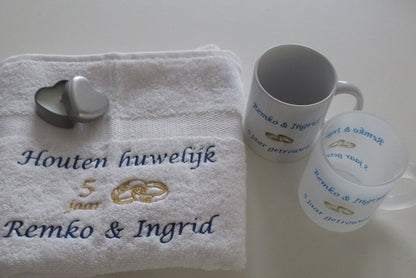 Hartjes kaars grijs