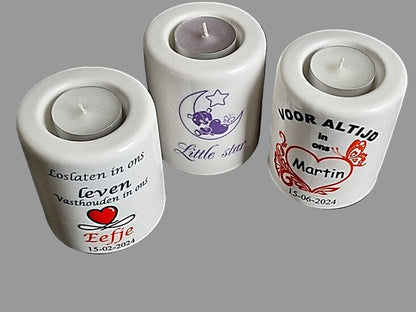 Sterrenlichtje Baby | Star in Heaven met Naam - Gepersonaliseerd Cadeau - In-house Geborduurd