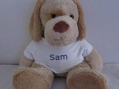 Knuffel met Naam 40 cm Bruin - Gepersonaliseerd Cadeau - In-house Geborduurd
