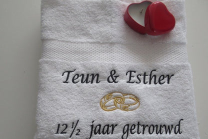 Mooi kado 12.5 jaar getrouwd 