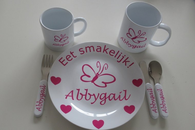 Mokken met Naam en Afbeelding