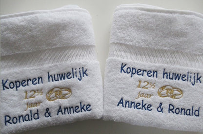 Koperen huwelijk cadeau | 12,5 jaar getrouwd 