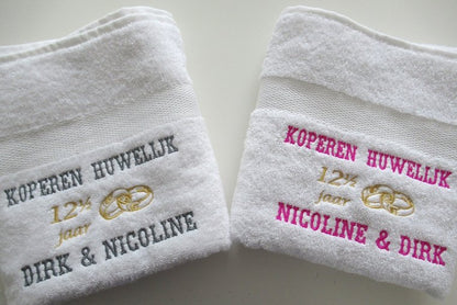 Koperen huwelijk cadeau | 12,5 jaar getrouwd 