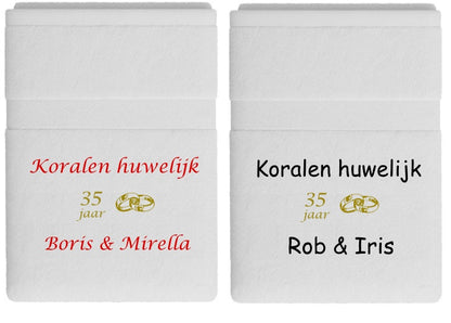 Koralen huwelijk cadeau | 35 jaar getrouwd - 