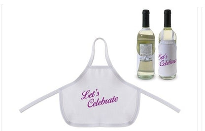 Schort met logo Keukenschort, BBQ schort, en Wijnschortjes - Gepersonaliseerd Cadeau - In-house Geborduurd