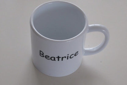 Koffiemok met Naam – Gepersonaliseerd Bedankt Cadeau - Gepersonaliseerd Cadeau - In-house Geborduurd