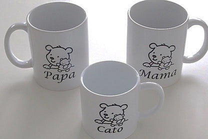 Mokken met Naam en Afbeelding - Gepersonaliseerd Cadeau - In-house Geborduurd