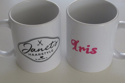 Koffiemok met Logo - Gepersonaliseerd Cadeau - In-house Geborduurd
