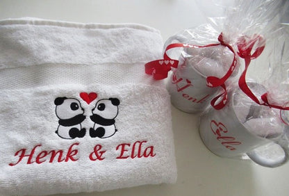 Zeeppomp met logo - Gepersonaliseerd Cadeau - In-house Geborduurd
