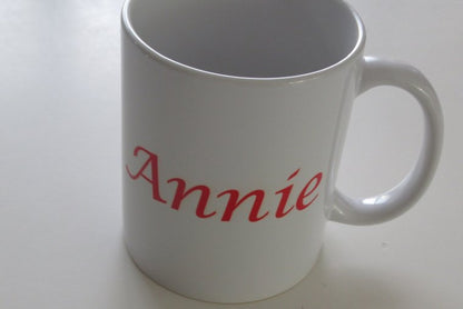Koffiemok met Naam – Gepersonaliseerd Bedankt Cadeau - Gepersonaliseerd Cadeau - In-house Geborduurd